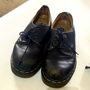 Vintage Dr. Marten Leather Oxfords Womens